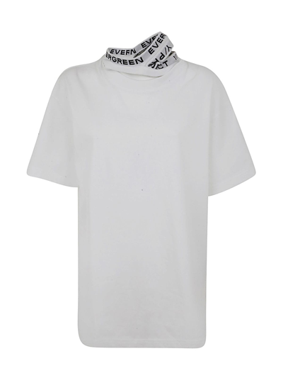 Y/project Classic Three Collar T-shirt In White