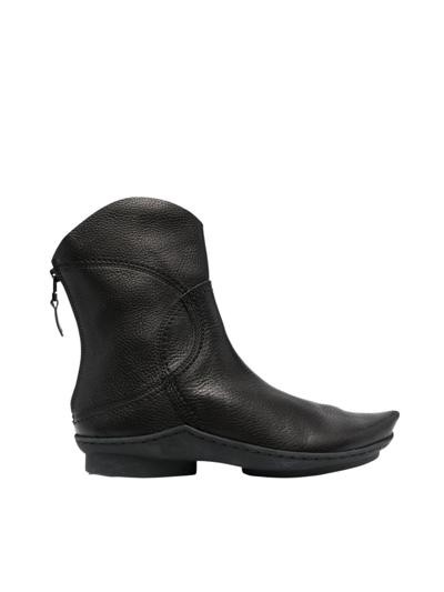 Trippen Pointed Ankle-length Boots In Black