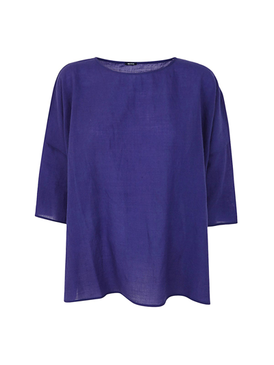 Apuntob Crew Neck Shirt In Electric
