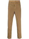 GIVENCHY SLIM-CUT ELASTICATED-WAISTBAND TROUSERS