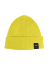 Aspesi Ribbed Knit Beanie Hat In Green