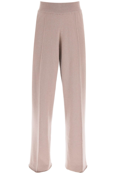 Allude Cashmere Pants In Beige (pink)