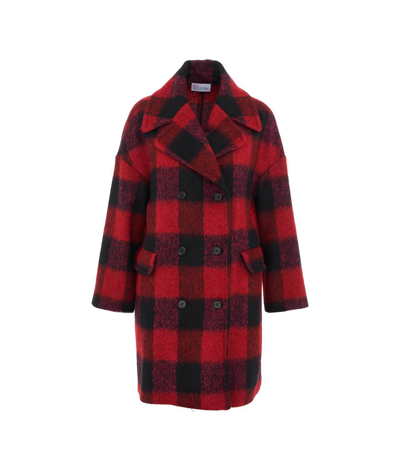 Red Valentino Womens Red Coat
