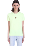 Stella Mccartney T-shirt In Yellow Cotton In Yellow