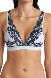 Wacoal Instant Icon Bralette In Arctic/ Titan