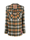 Pierre-louis Mascia Check-pattern Button-up Shirt In Multi