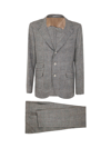 Brunello Cucinelli Leisure Suit In Pearl Grey