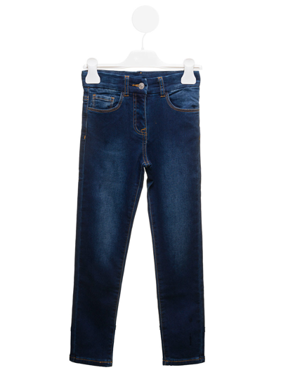 Chiara Ferragni Kids' Jeans Eyestar Denim In Denim Blue