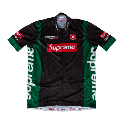 Pre-owned Supreme X Castelli Cycling Jersey 'black'