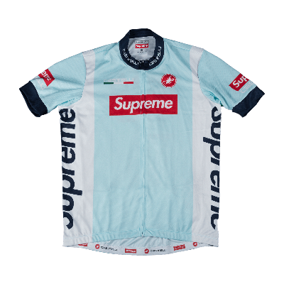 Pre-owned Supreme X Castelli Cycling Jersey 'light Blue'