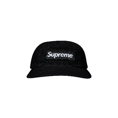 Pre-owned Supreme Military Camp Cap 'black'