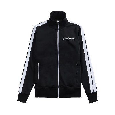 Pre-owned Palm Angels Classic Track Jacket 'black/white'