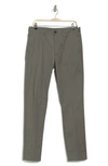 14th & Union Wallin Regular Fit Non-iron Pants In Grey Cobble