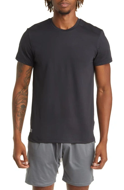 Barbell Apparel Split Hem T-shirt In Grey