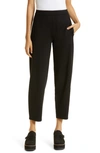 Eileen Fisher Ankle Lantern Pants In Black