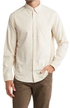 Nn07 Arne Slim-fit Button-down Collar Cotton-twill Shirt In 020 Ecru