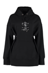 Givenchy Black Oversized Frame Print Hoodie In Default Title