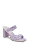 Dolce Vita Paily Braided Sandal In Lilac Stella