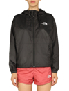 The North Face Logo Print Jacket In Nero