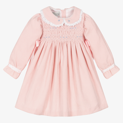Beau Kid Babies'  Girls Pink Corduroy Dress