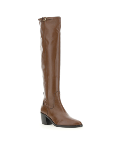 By Far Esteban Pointed Toe Boots In Sequoia