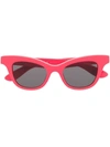 Alexander Mcqueen Sunglasses In Pink