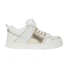 Valentino Open Skate Leather Low-top Sneakers In L71