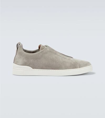Zegna Sneakers In Grey