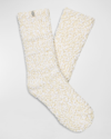 Ugg Adah Cozy Chenille Sparkle Socks In Crm
