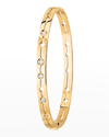 DINH VAN YELLOW GOLD PULSE SMALL NARROW BANGLE BRACELET