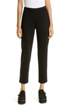 Eileen Fisher Slim Ankle Pants In Black