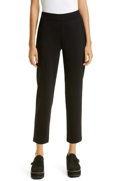 Eileen Fisher Slim Ankle Pants In Black