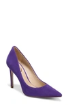 Sam Edelman Women's Hazel Pumps Women's Shoes In Royal Orchid Suede