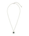 Sterling Forever Hermia Pendant In Grey