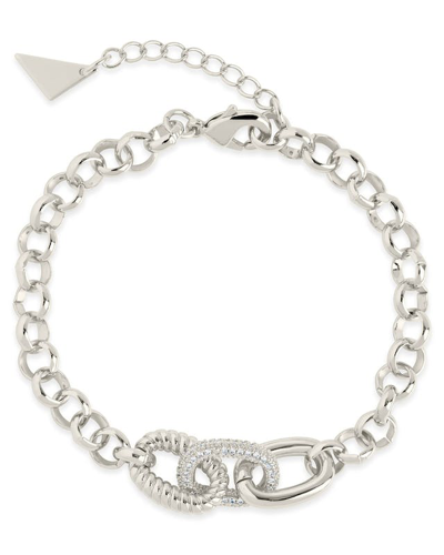 Sterling Forever Jaycee Bracelet In Grey