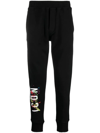 Dsquared2 Logo-print Track Pants In Black