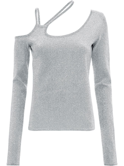 JW ANDERSON ASYMMETRIC CUT-OUT TOP