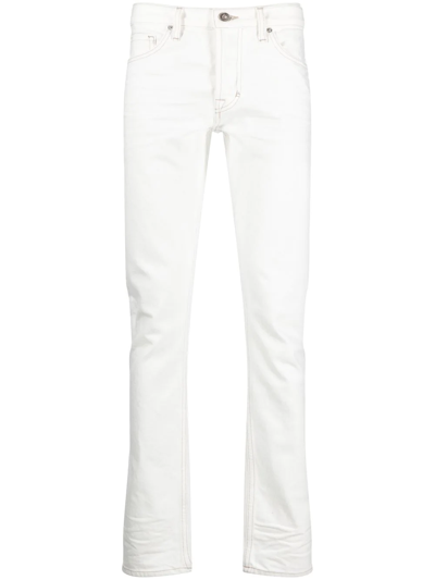 Tom Ford Slim-cut Comfort Jeans In White