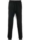 Moncler Rear Logo-patch Track Pants In Schwarz