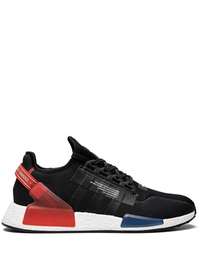 Adidas Originals Nmd_r1 V2 Low-top Trainers In Blue/red/black