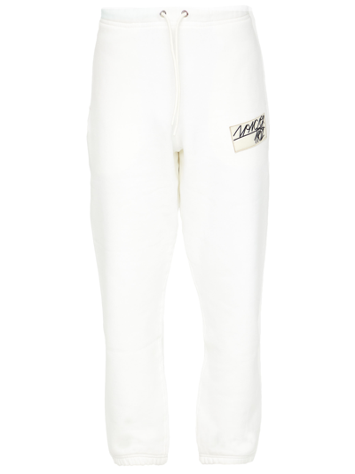 Moncler White Track Pants