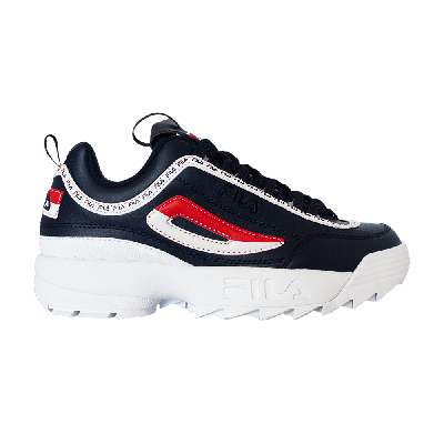 Fila Disruptor 2 Premium Repeat 'navy' In Blue