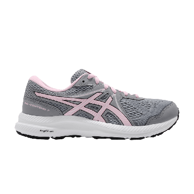 Pre-owned Asics Wmns Gel Contend 7 Wide 'sheet Rock Pink Salt' In Grey