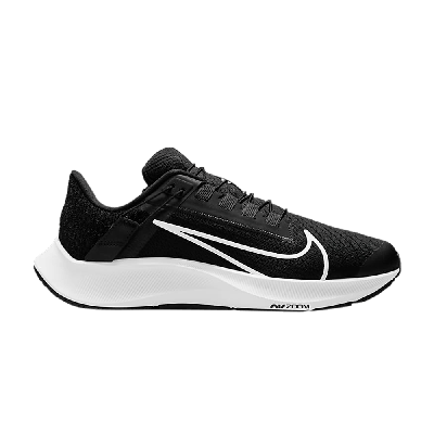 Pre-owned Nike Wmns Air Zoom Pegasus 38 Flyease Wide 'black White'