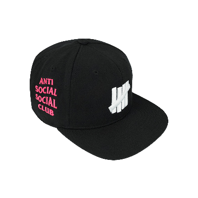 Pre-owned Anti Social Social Club Dot Come Cap 'black'