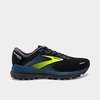 Brooks Men's Adrenaline Gts 22 Running Shoes - Medium/d Width In Black/blue/nightlife In Black/blue/nightlife