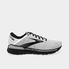 Brooks Men's Adrenaline Gts 22 Running Shoes (wide Width 2e) In White/grey/black