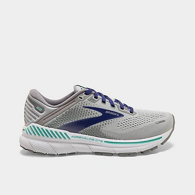 Brooks Adrenaline Gts 22 Grey/white-multicolor  120353-1b-045 Women's In Alloy/blue/green