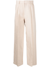 COMMAS TAILORED CREASE TROUSERS