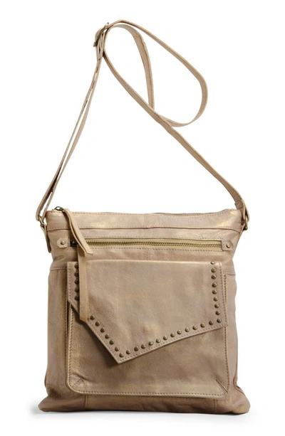 Day & Mood Hailey Leather Hobo Bag In Pearl